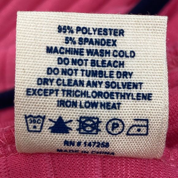 Simply Southern Quilted Pullover Sweatshirt Womens Medium Pink Blue Top Preppy - Picture 9 of 10